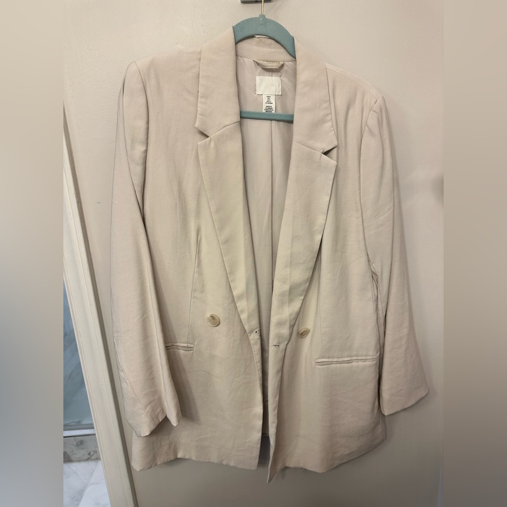 H&M Light Beige Blazer